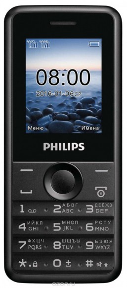 Philips Xenium E103, Black